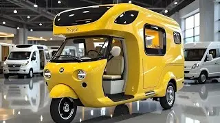 Электрический трехколесный автодом 2026 года &mdash; будущее приключений на трех колесах!