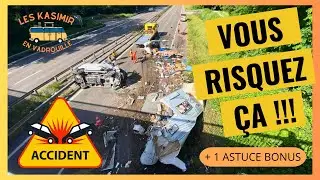 Les accidents en camping car