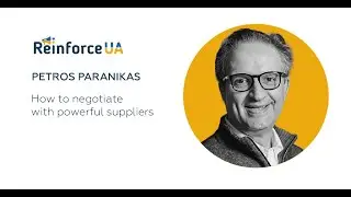 How to negotiate with powerful suppliers|Petros Paranikas