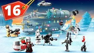LEGO 75307 Адвент календарь Star Wars  лего Звездные войны Мандалорец Распаковка ч.16