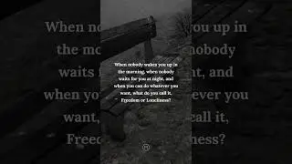 When nobody wakes you up in the morning #quotesdaily #youtubeshort #youtubevideos #shortsvideo