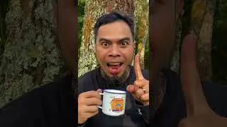 This is USEFUL when drinking COFFEE #camping #survival #bushcraft #outdoors