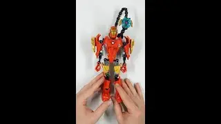 IRON MAN  |  Lego Speed Build  |  ASMR