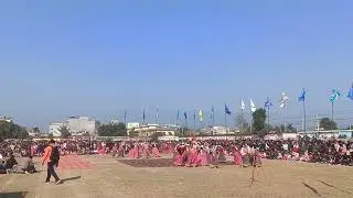 kanchanpur ko khula mancha ma student ko dance