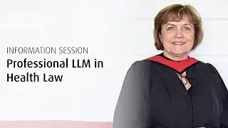 Professional LLM in Health Law - OsgoodePD Info Session