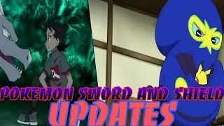 POKEMON SWORD AND SHIELD UPDATES | GO CATCH AERODATYLE | ASH REMATCH |