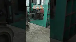 Pig iron press, pig iron crusher, scrap metal press#crusher #metalpress jiangyin hangli technology