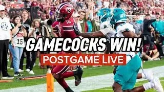 POSTGAME LIVE- Gamecocks Dominate Coastal 51-7