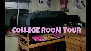 College Dorm Room TOUR!! | Delaware State University ft Privacy Pop