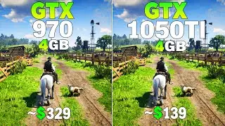 GTX 970 Vs GTX 1050 Tİ - Test in 12 Games