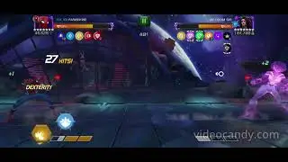 R4 Starky takes on R4 Photon Boss in Mcoc