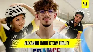 Shyn et Ilian découvrent le cyclisme de haut niveau