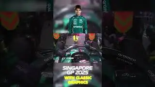 🏎️⚡️ПИТ-СТОП Лэнса Стролла за 2,7 секунды | Гран-при Сингапура 2025 года с классической графикой #f1