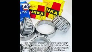 Detailed explanation of tapered roller bearing products! #taperedroller #truck #productdisplay