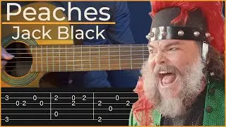 Peaches - Jack Black (Simple Guitar Tab)