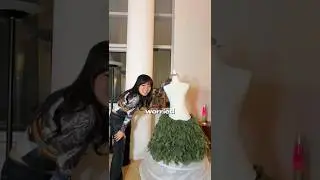 У меня всего 2 дня, чтобы сшить платье в виде рождественской ёлки. (Всё пошло не так)