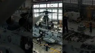 World's Biggest Helicopter Factory &mdash; Massive Engine Installation and Blade Test!