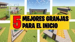 ¡LAS 5 MEJORES GRANJAS PARA TU SURVIVAL!