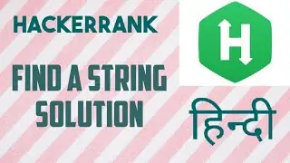 Find a String | Hackerrank solution | Python | In Hindi
