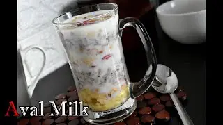 Malabar Special Drink || Aval Milk || Healthy and easy Recipe in Tamil