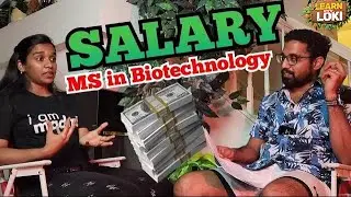 Salary after MS in US , Pay for Masters in Biotechnology - MS படித்த பிறகு சம்பளம் #msinus  #msinusa