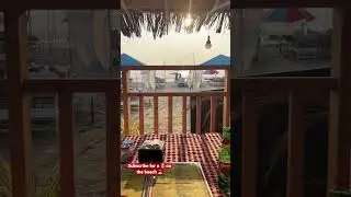 Beach shacks in Goa,India 🇮🇳
