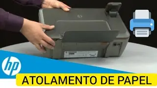 IMPRESSORA COM PAPEL ATOLADO - COMO RESOLVER PAPEL PRESO NA IMPRESSORA HP
