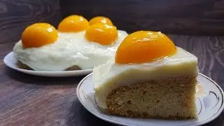 Необычный торт ЯИЧНИЦА удивит всех гостей!/Spiegeleier kuchen