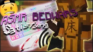 Keyboard + Mouse Sounds ASMR (Handcam) - Hypixel Bedwars 4k Extreme Motion Blur Shaders