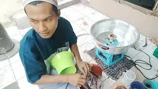 tes mesin harum manis sebelum d kirim ke sulsel