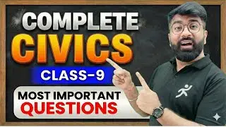 Complete Civics Most Important Questions 🔥 | Class 9 CBSE 2026 | Final Exam Prep With Gautam Sir
