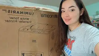 Unboxing Luminaris 200 White Toner Transfer Printer
