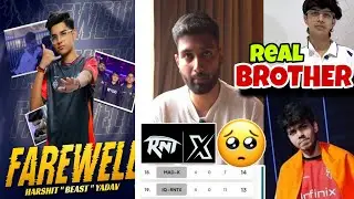 K9Beast Left K9 Clear 😱 Punk Disappointed 😞 Nebula esports Reveal TrueRippers ❤️