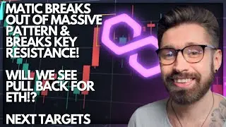 POLYGON PRICE PREDICTION 2022💎MATIC BREAKS OUT OF MASSIVE PATTERN & 🔑 RESISTANCE! - NEXT TARGETS