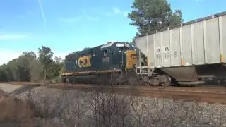 CSX D794 by Hunton Station Park running long hood forward!