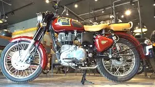 #Bikes@Dinos: 2016 Royal Enfield Classic 350 Chestnut Colour Walkaround Review