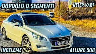 EN DOLU PEUGEOT 508 HALA ALINIR MI |PEUGEOT 508 ALLURE 2.0 HDI | 163 HP|D SEGMENTİNİN ÜVEY EVLADI