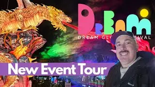 Фестиваль Dream Glow | Новое праздничное световое шоу | Wild Rivers Irvine