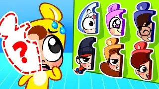Body Puzzle Adventure! Where Is Your Body Part? | Funny Cartoons For Kids & Nursery Rhymes