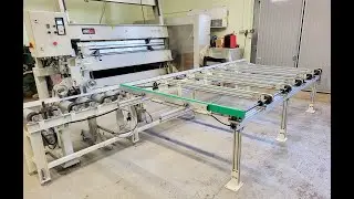 Chicagowood AB Ltd shws a Pinomatic speeder for a planing line