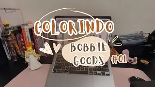 Iniciando um novo hobbie  🎨  Colorindo bobbie goods | #1