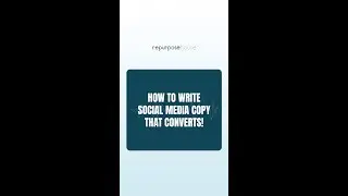 How To Write Social Media Copy That Converts!