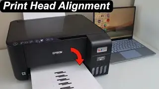 Epson ET 2400, L1210, L1250, L3210, L3250 Printhead Alignment -  Fix Vertical & Horizontal Lines !!