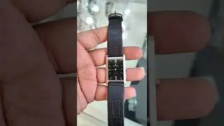 Titan Edge Square Men Watch Battery Installation #titanguptawatchco #shorts