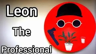 🎬 Minimal L&eacute;on The Professional Wall Art | Calm Painting