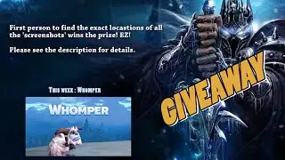 Where in Azeroth Puzzle and Give Away #1 | This Week: Whomper | World of Warcraft