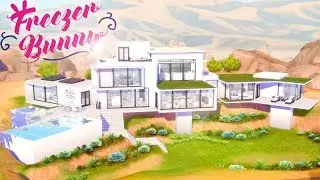 Hillside Villa ⛰️ 🏡 | Terrain Tools | The Sims 4 | Speed Build | CC Free + Download Links