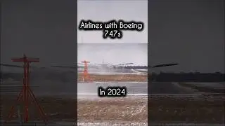 Airlines with cargo Boeing 747s in 2024 #aviation #avgeek #shorts