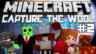 Minecraft Capture the Wool! Game #2 w/Bajan Canadian, xRpMx13, and More!