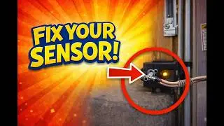 How to Fix a Garage Door Sensor That Works Sometimes (Intermittent Wiring Issue)